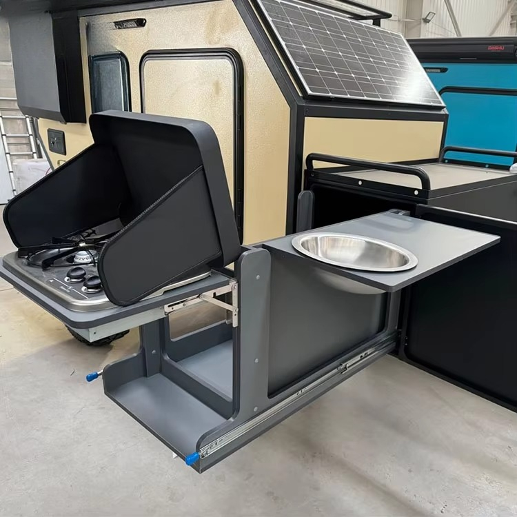 Lekka przyczepa kempingowa do  – Camper Trailer Roof Rack recenzja i cena