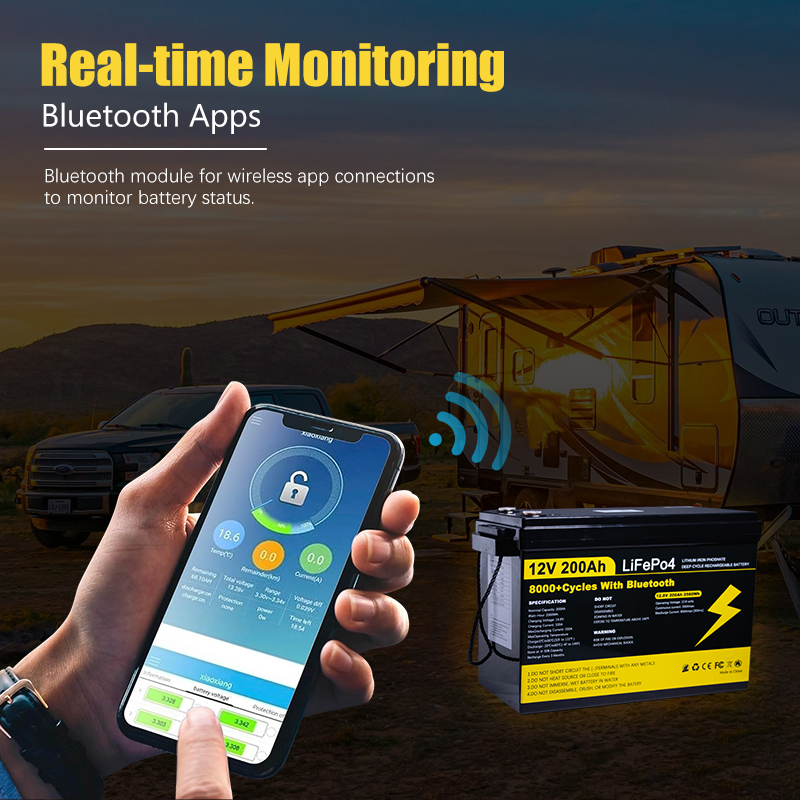 Magazyn w UE: Baterie LiFePO4  – Rv Lithium Battery 200Ah recenzja i cena
