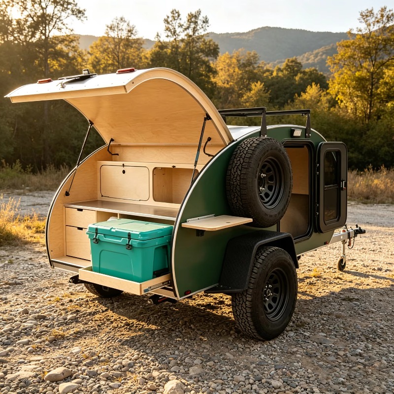 Samodzielnie zawieszone pojazd – Camper Trailer Suspension Independent recenzja i cena