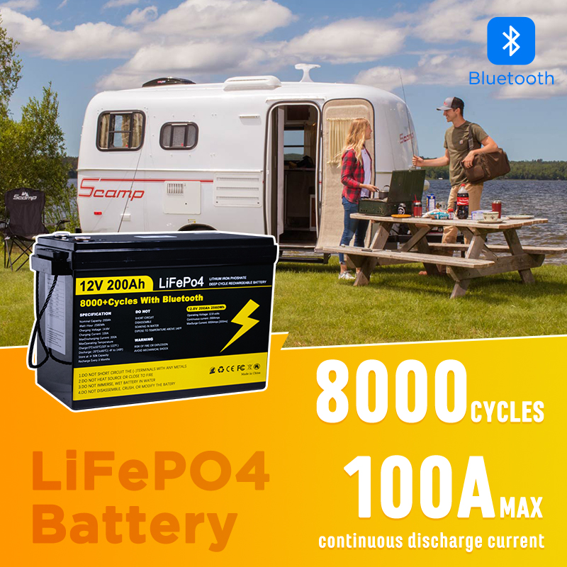 Akumulator LiFePO4 12V 100Ah / – Rv Lithium Battery 200Ah recenzja i cena