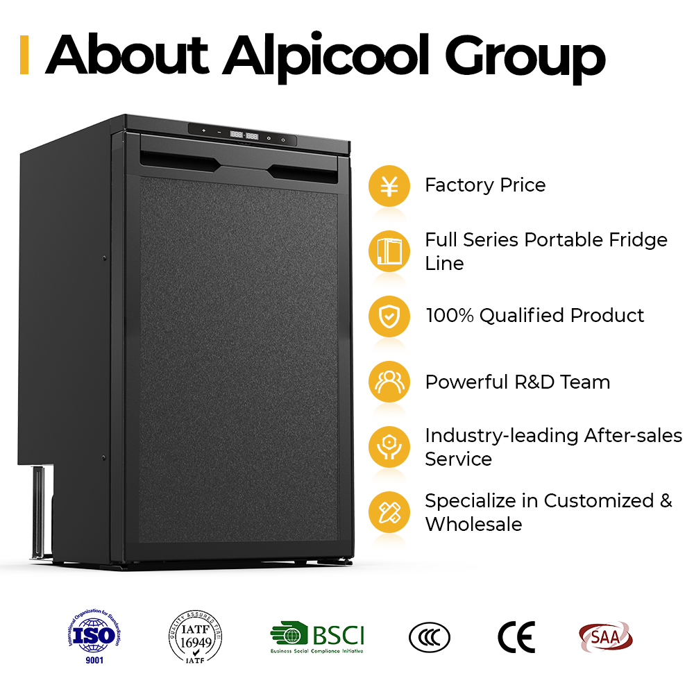 CR50 Alpicool Lodówka Samochod – 12V Fridge Freezer Rv recenzja i cena